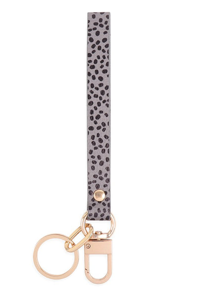Animal Print Loop Band Keychain - 2 Options-gifts-Emporium B, Women's Online Fashion Boutique in Colman, South Dakota