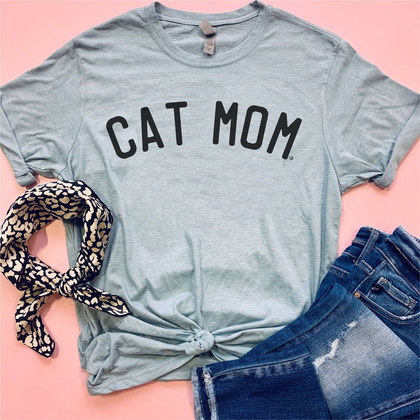 Cat Mom Graphic Tee-graphic tee-Emporium B, Women's Online Fashion Boutique in Colman, South Dakota