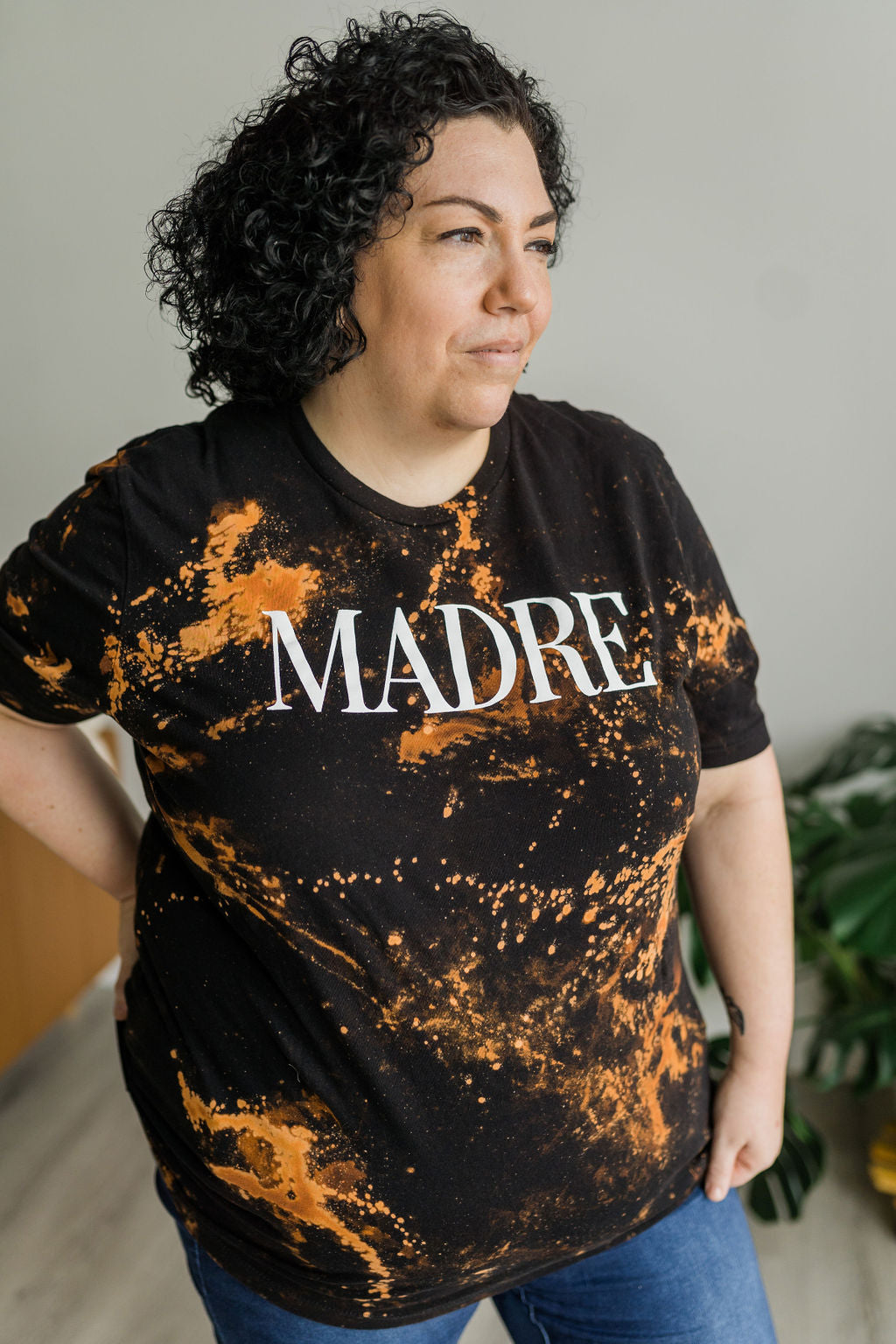 Madre Bleached Graphic Tee-graphic tee-Emporium B, Women's Online Fashion Boutique in Colman, South Dakota
